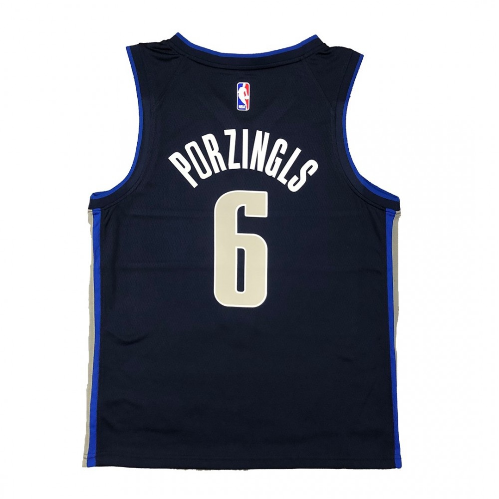 Men's Dallas Mavericks PORZINGIS #6 Blue Swingman NBA Jersey-Pro Kit Vault | Brand New 26/27 Sports Jerseys